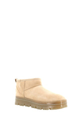 UGG Eskimo Boots Donna Classic Ultra Mini Clear Beige Beige
